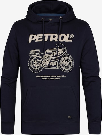 Petrol Industries Collegepaita värissä sininen: etupuoli