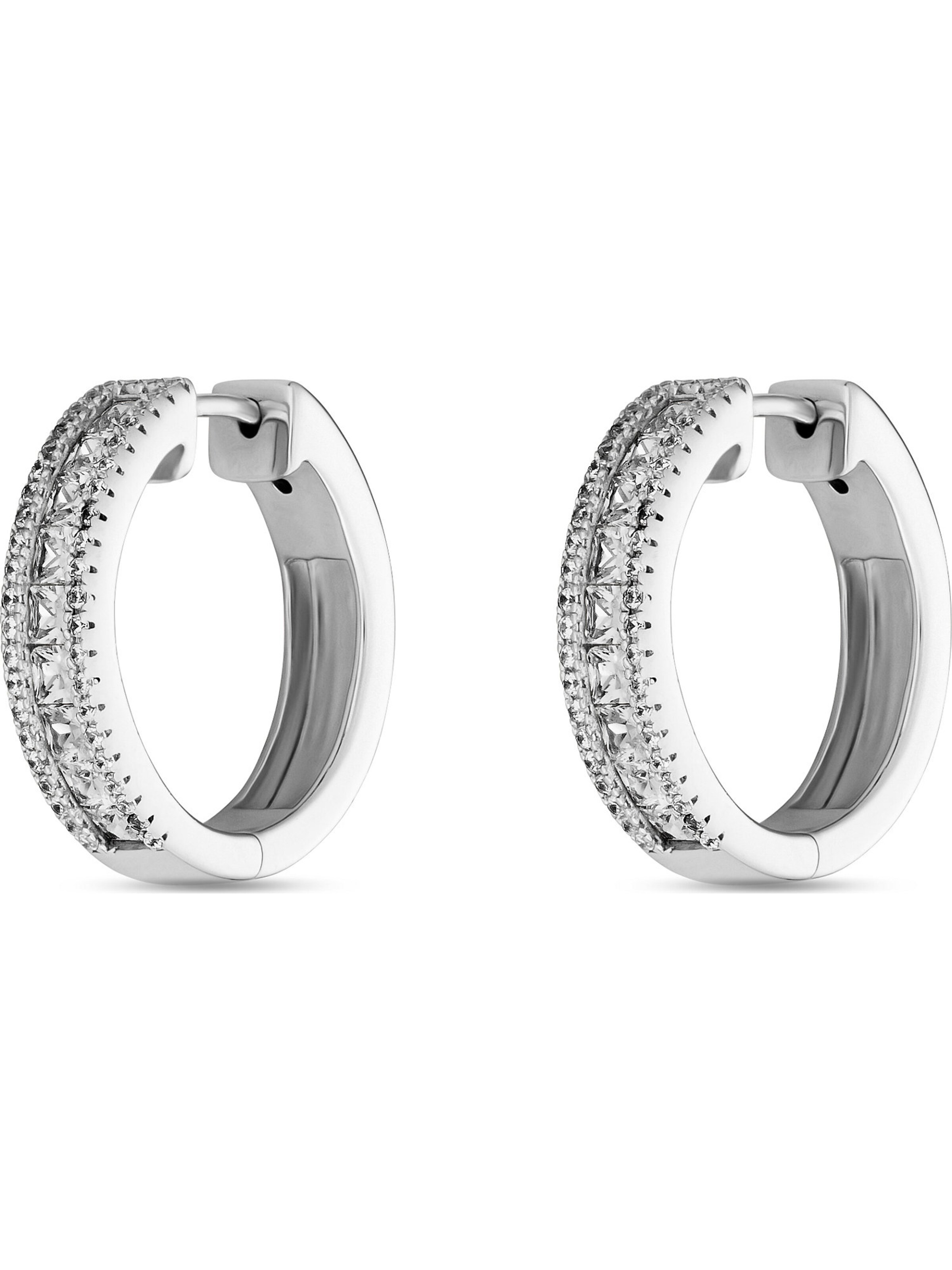 FAVS Ohrringe in Silber: Vorderseite