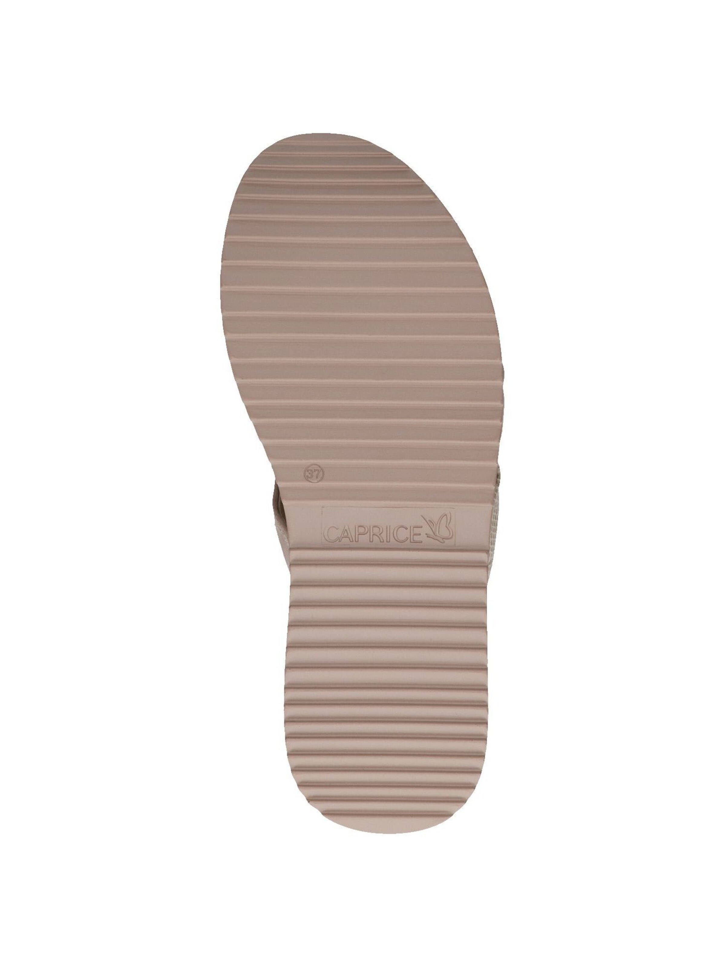 CAPRICE Pantolette in Beige