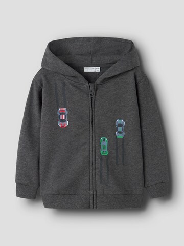 NAME IT Zip-Up Hoodie in Grey