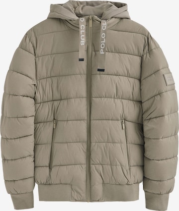 Polo Club Winterjacke in Grau: Vorderseite