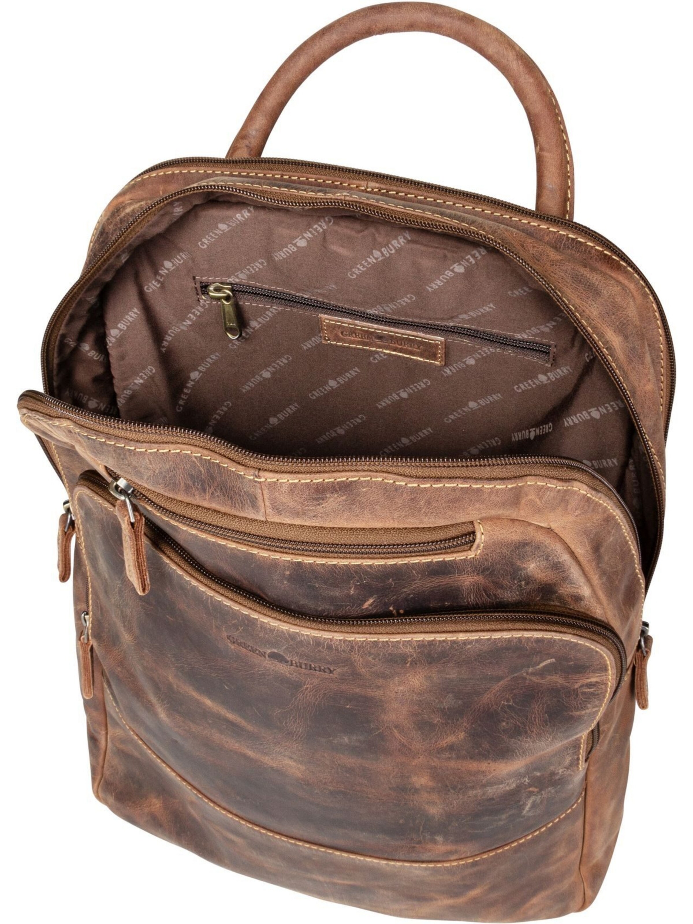GREENBURRY Rugzak in Bruin