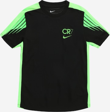 NIKE - Camiseta funcional 'CR7 ACD23' en negro: frente