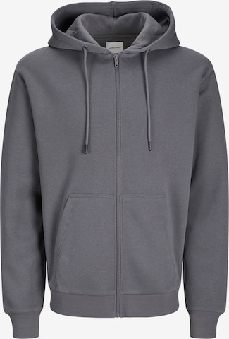 JACK & JONES - Casaco em moletão 'JJEBradley' em cinzento: frente