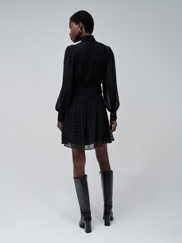Salsa Jeans Dress 'Glanzeffekt' in Black
