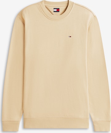 Felpa di Tommy Jeans in beige: frontale