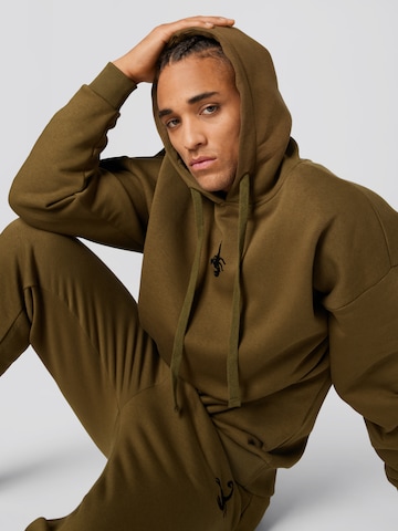 VIERVIER Hoodie 'Fine' in Braun