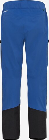 VAUDE Regular Outdoor Pants 'Monviso' in Blue