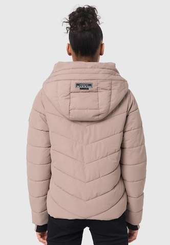 MARIKOO Winterjacke in Grau