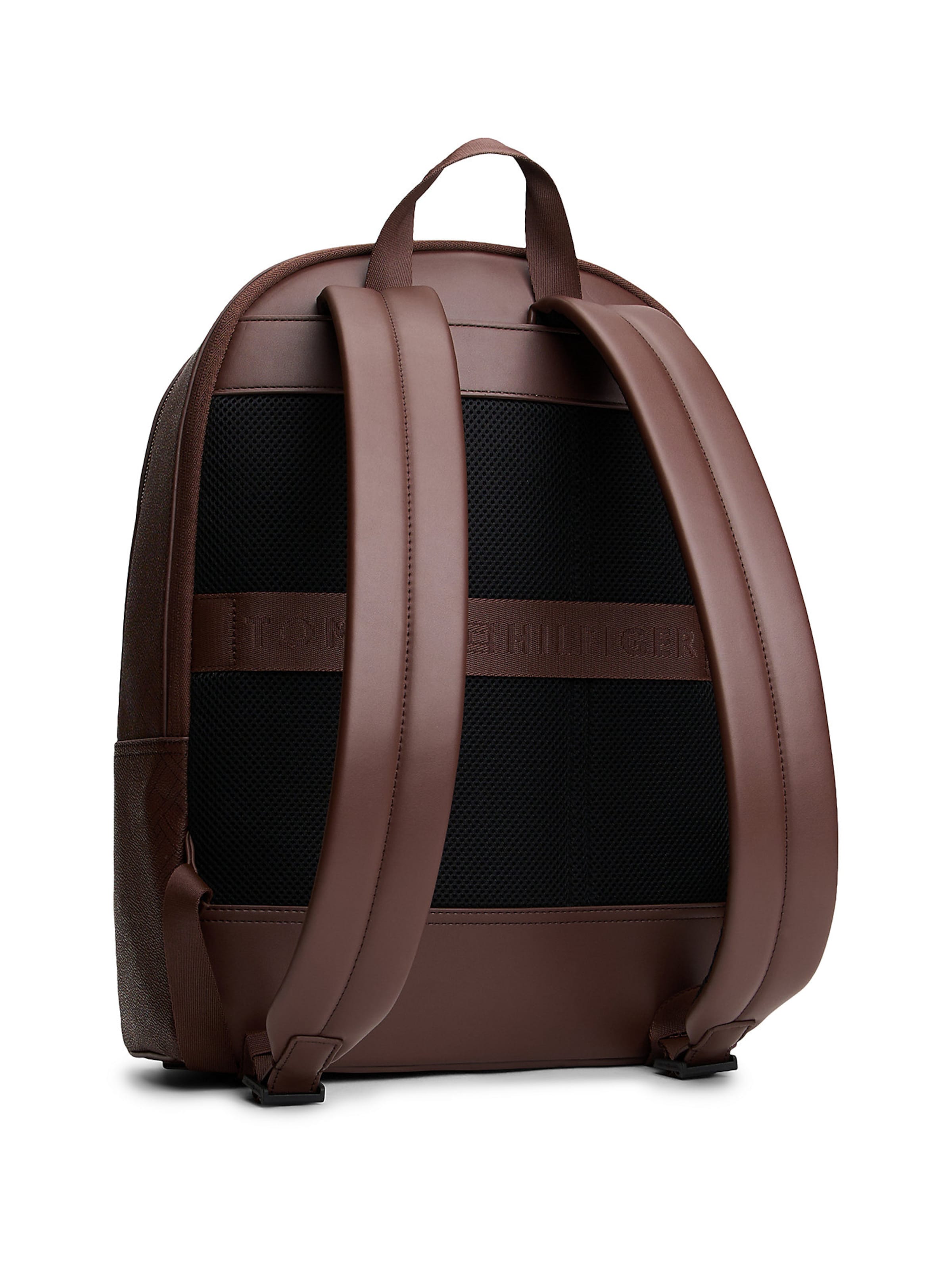 TOMMY HILFIGER Rucksack in Braun