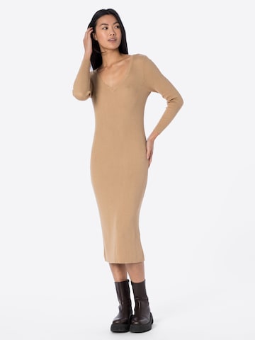 NAF NAF Kleid in Beige: predná strana