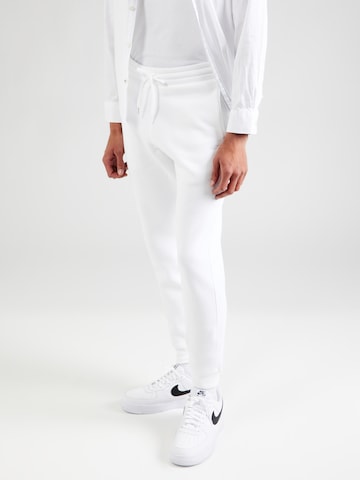 HOLLISTER Tapered Pants 'ALWAYS-ON' in White: front