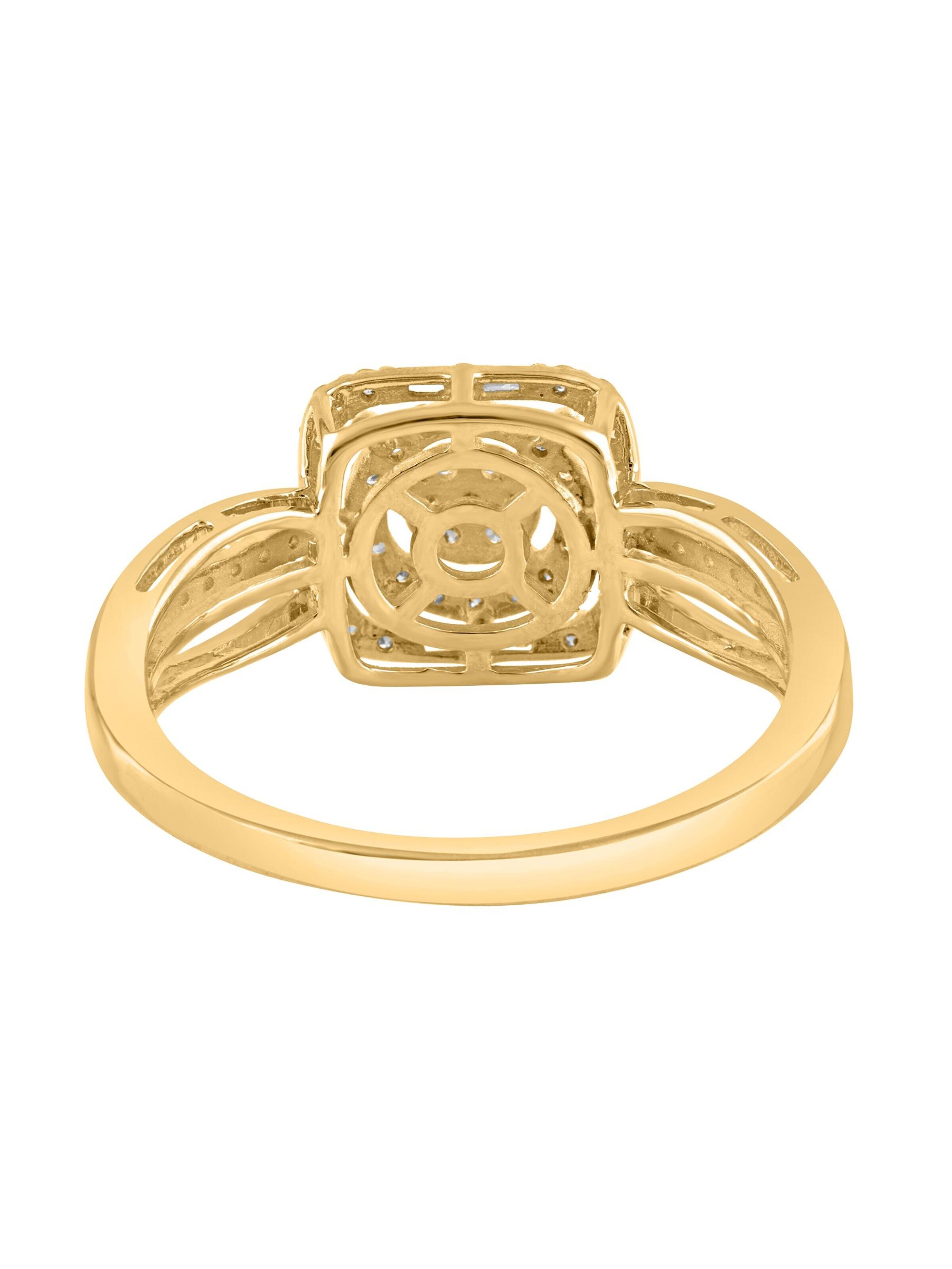 Bague Diamant Exquis en or