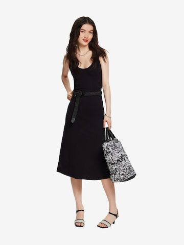 ESPRIT Knitted dress in Black