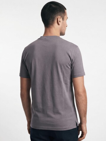 Antargo Shirt 'High Neck' in Grey