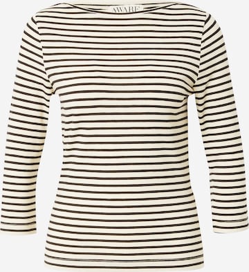 T-shirt 'VMFiona' Aware en beige : devant