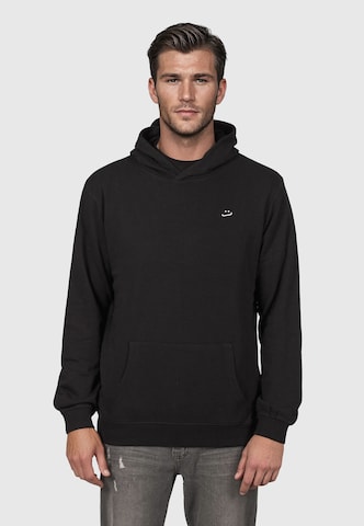 Kleinigkeit Sweatshirt in Zwart: voorkant