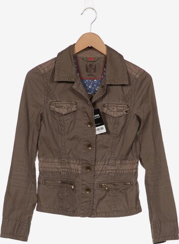ESPRIT Jacket & Coat in XS in Brown: front