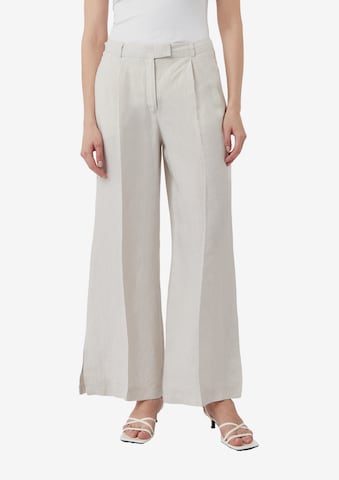 smėlio COMMA Standartinis Kelnės: priekis