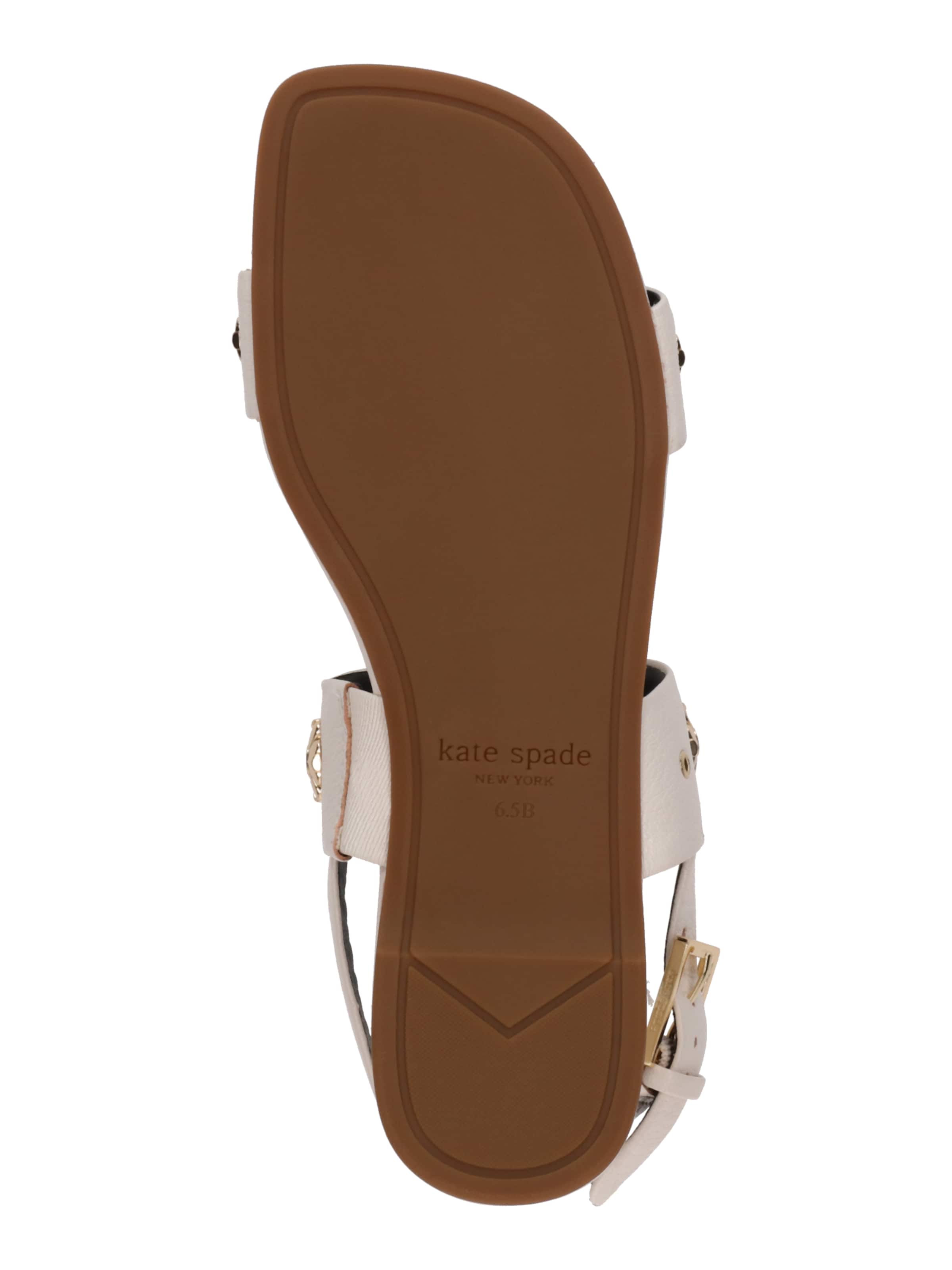 Sandale 'Spade Flower Sandaletten Mit Nieten, Flach' de la Kate Spade pe bej