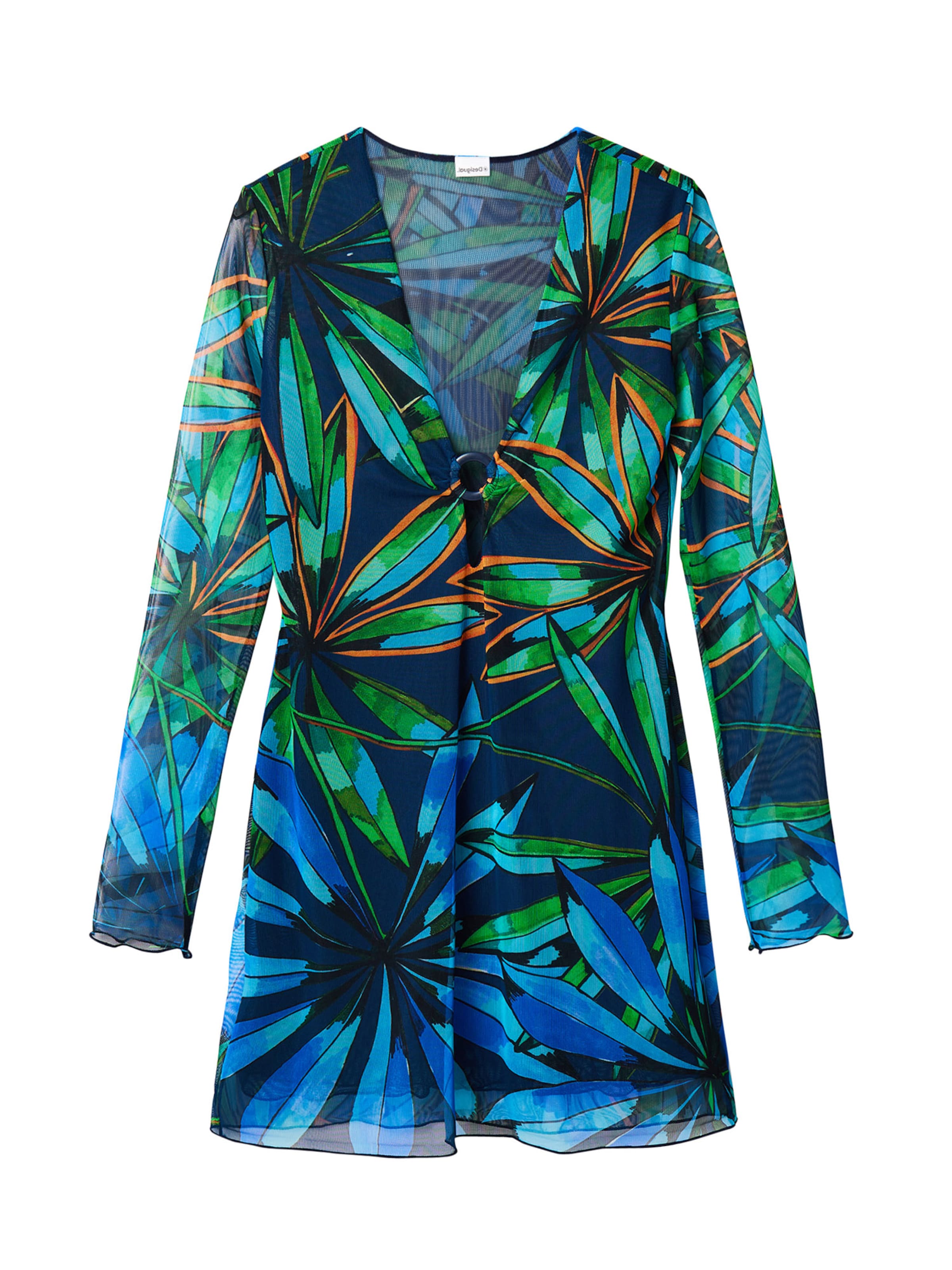 Vetement de plage Topic Desigual en Bleu Marine Bleu Clair ABOUT YOU