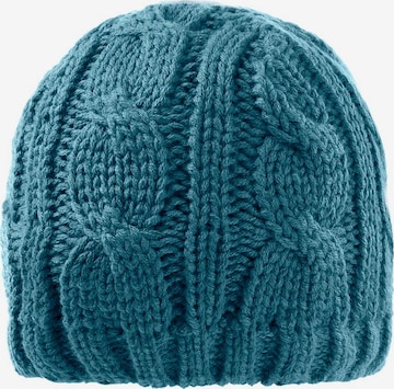 DÖLL Beanie 'Topfmütze Strick' in Blue: front