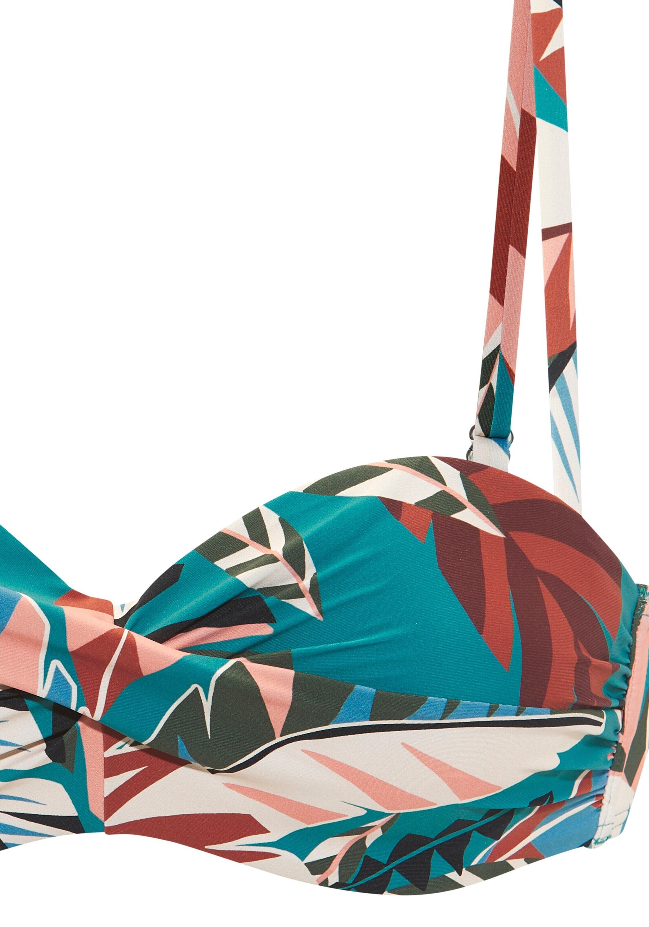 BUFFALO Bandeau Bikinitop in Blauw