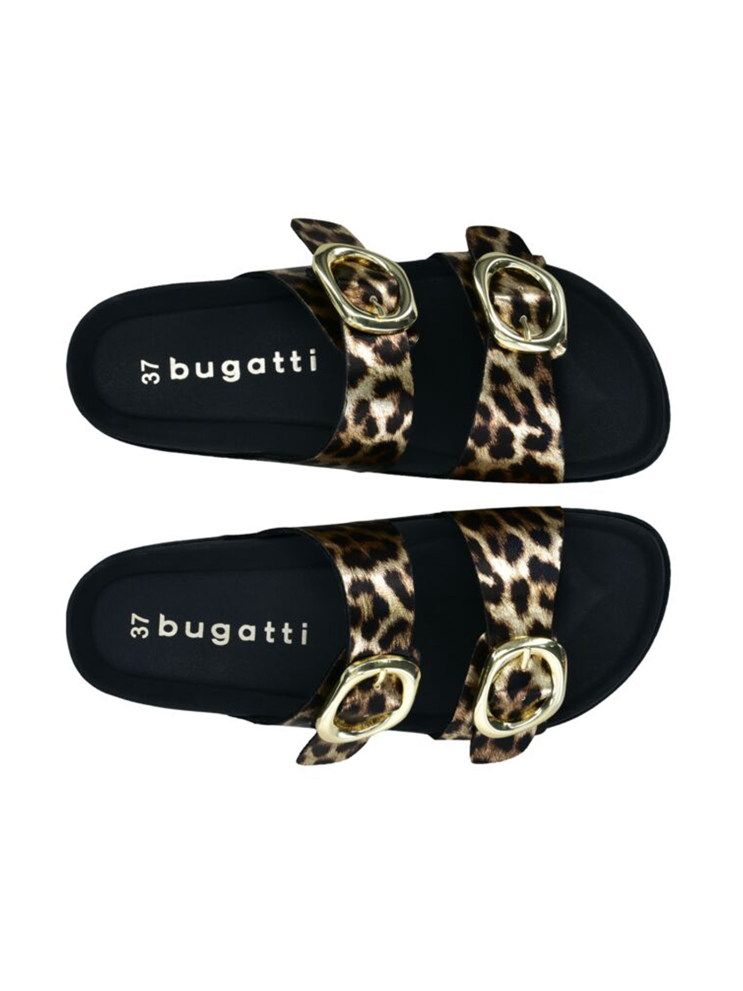 Saboți de la bugatti pe auriu