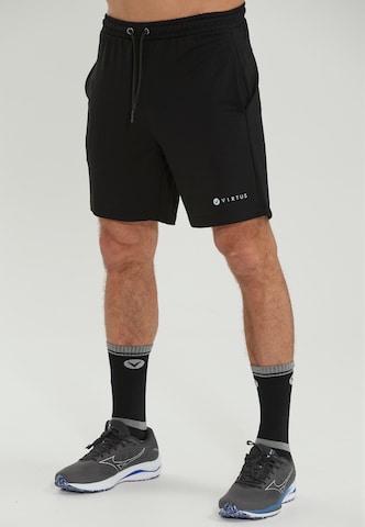 Virtus Normální Sportovní kalhoty 'Patrick V2' – černá: přední strana