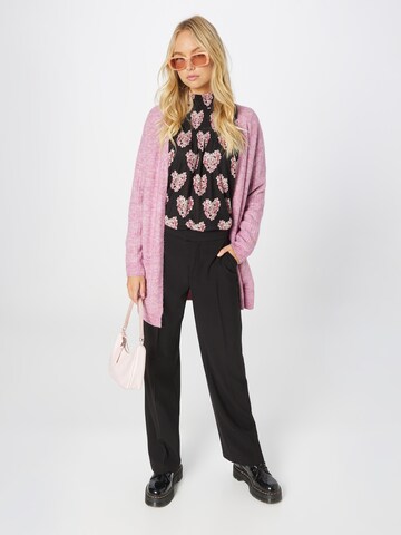 Fransa Knit cardigan 'SANDY' in Pink