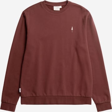 Sweat-shirt NIKIN en marron : devant