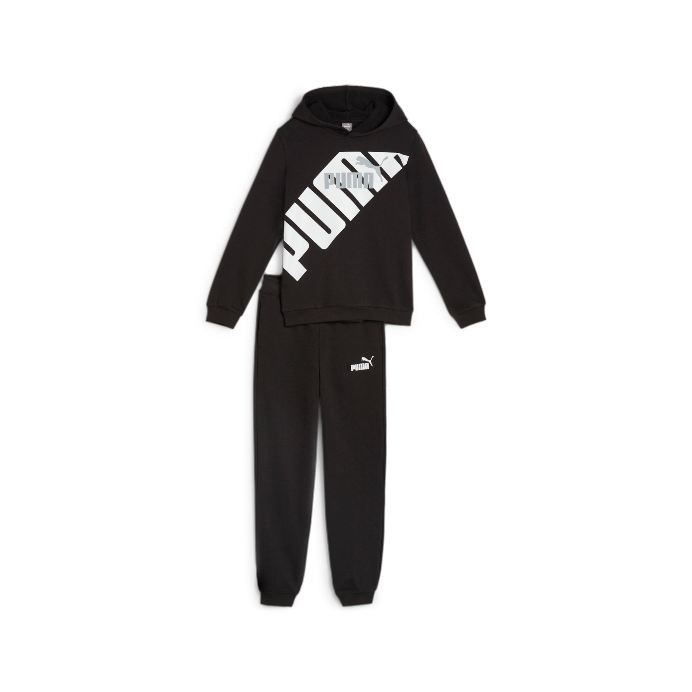 PUMA Tracksuit in Black ABOUT YOU