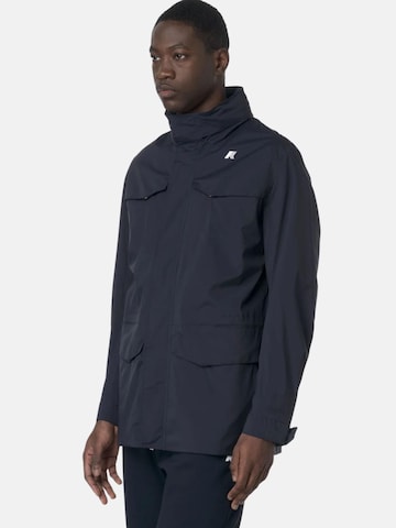 K-Way Övergångsjacka 'K-WAY MANUEL STRETCH NYLON JERSEY GIUBBINO' i blå