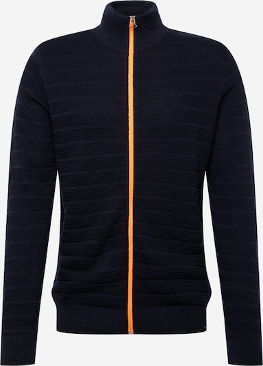 Kronstadt Gebreid vest 'Folke' in de kleur Navy / Sinaasappel, Productweergave