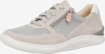 Baskets basses Ganter en beige : devant