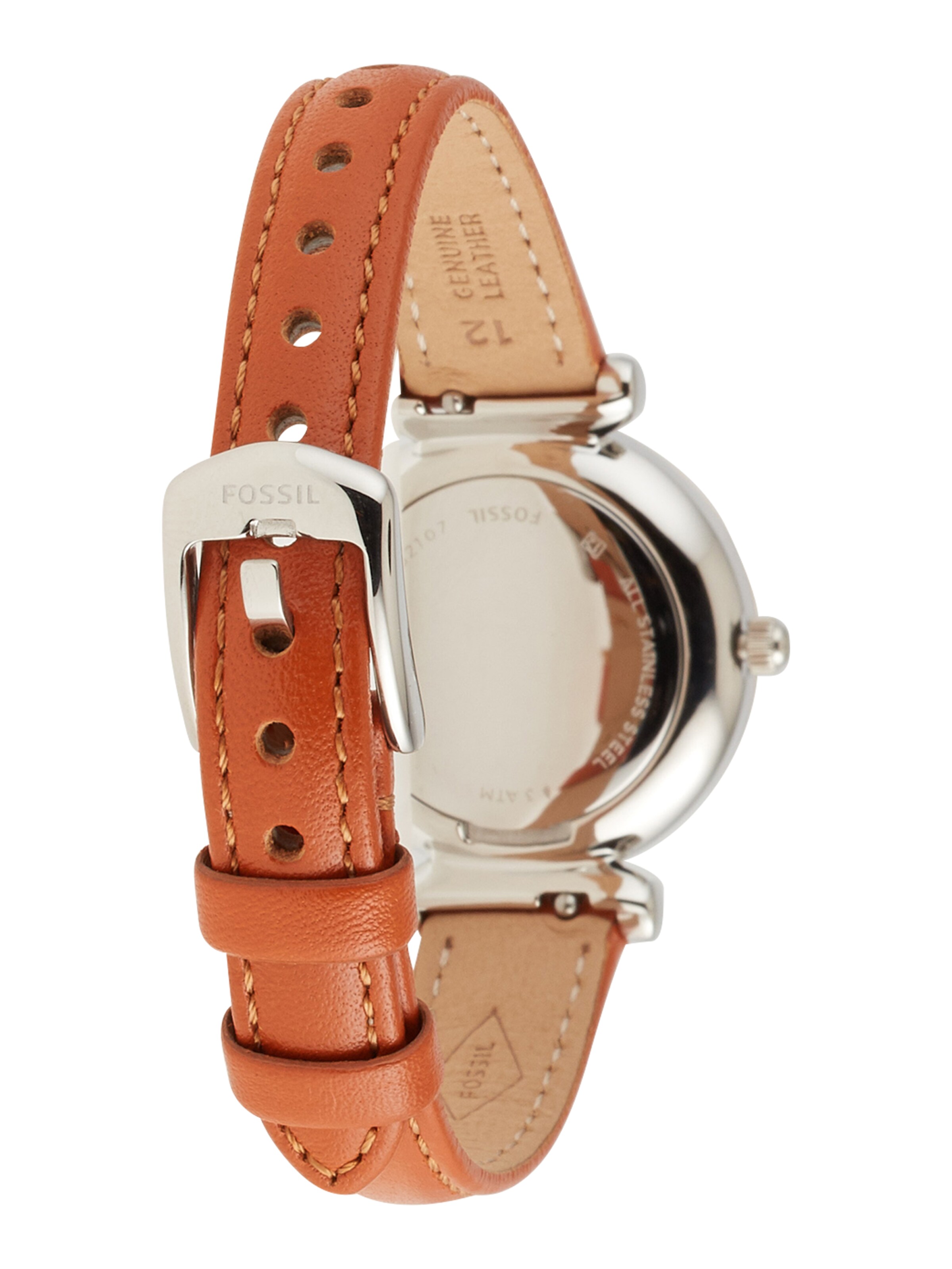 FOSSIL Uhr 'Carlie' in Braun