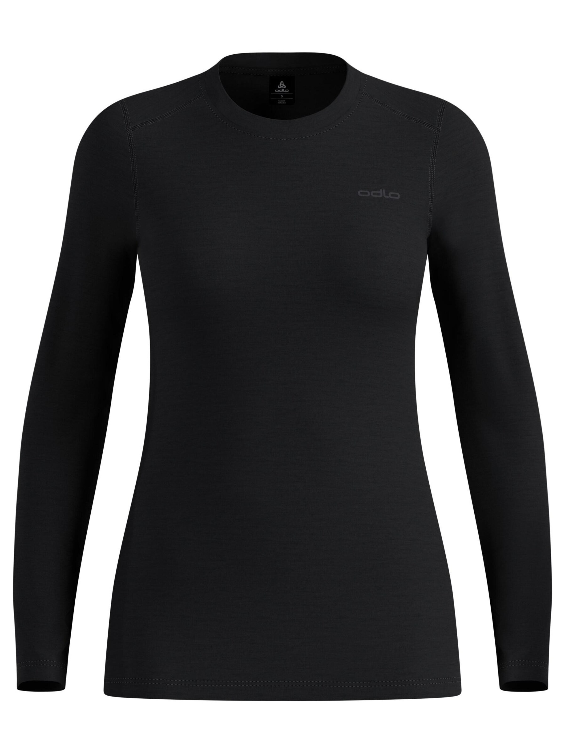 ODLO Base Layer 'MERINO 160' en S/A/B/C en noir, Vue avec produit