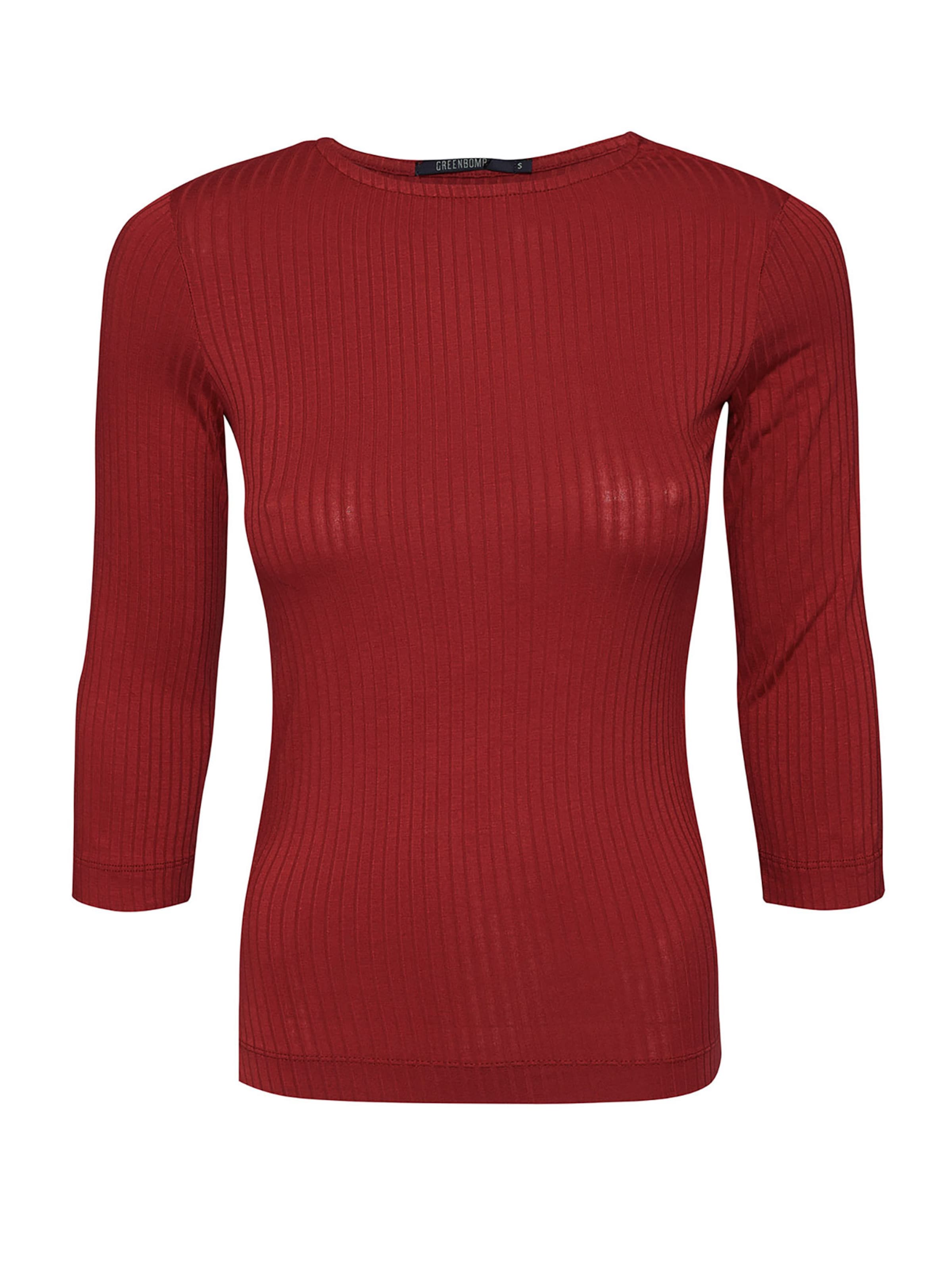 Maglietta di GREENBOMB in rosso: frontale