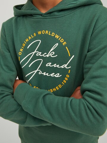 Jack & Jones Junior Sweatshirt 'Jerrys' in Green