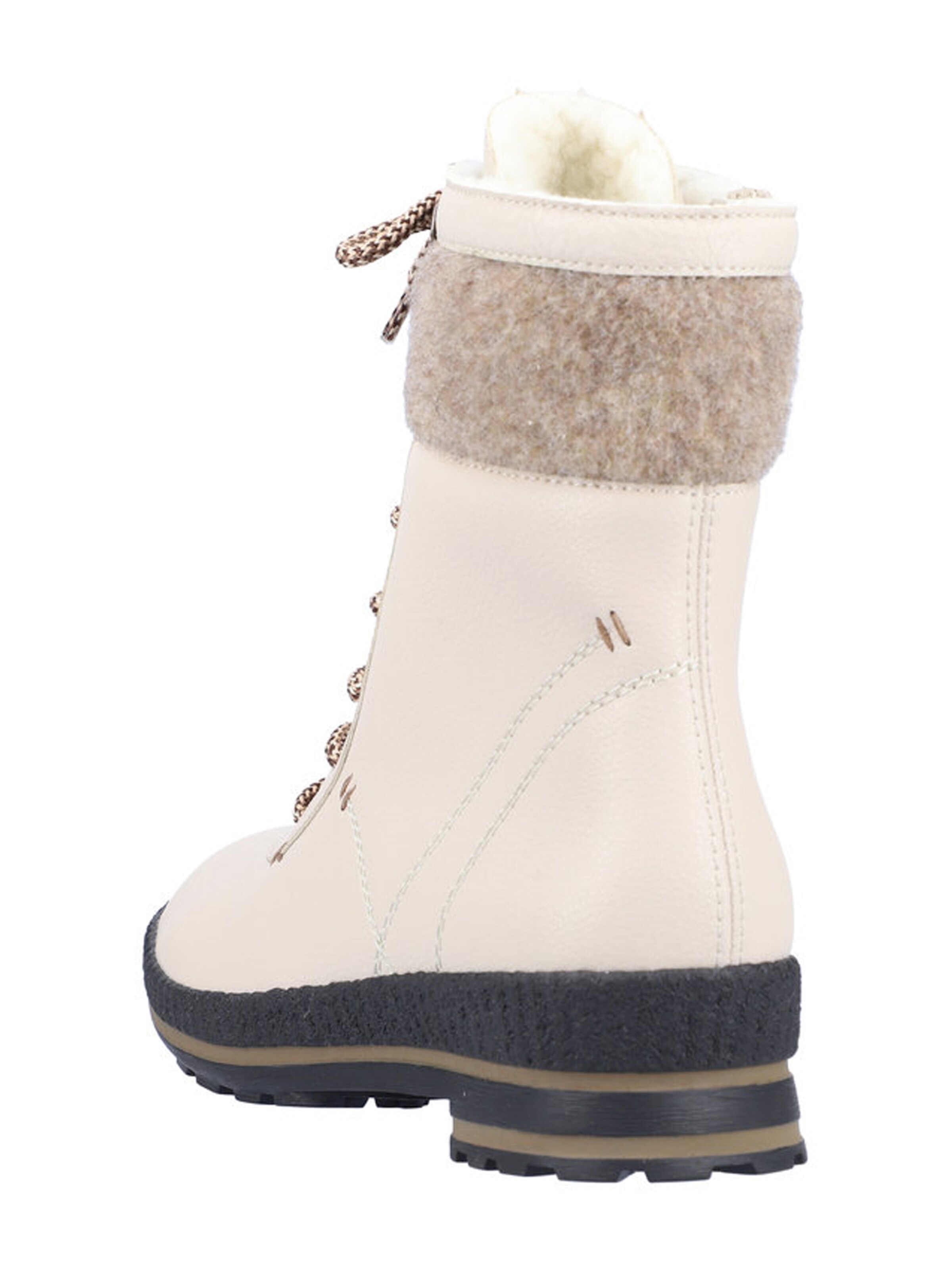 Rieker Schnürstiefelette in Beige