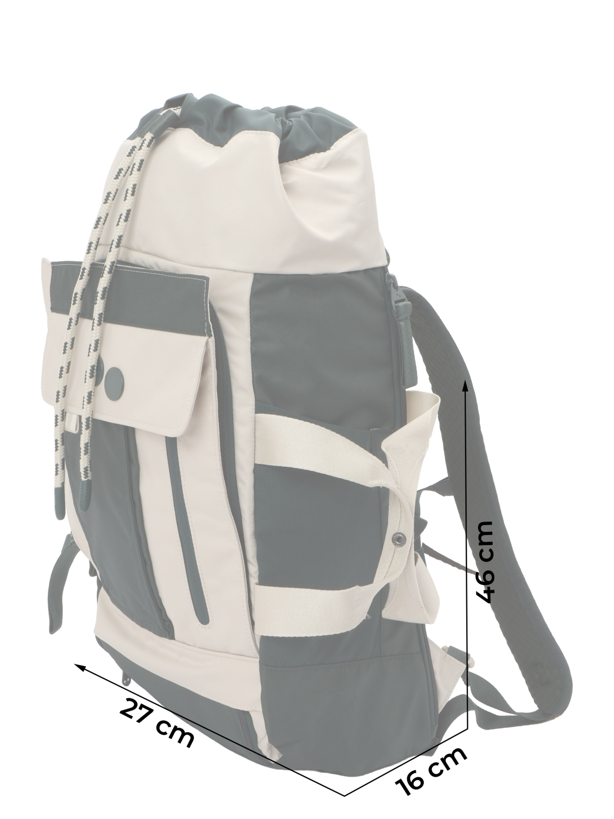 Sac à dos 'BLOK' pinqponq en vert