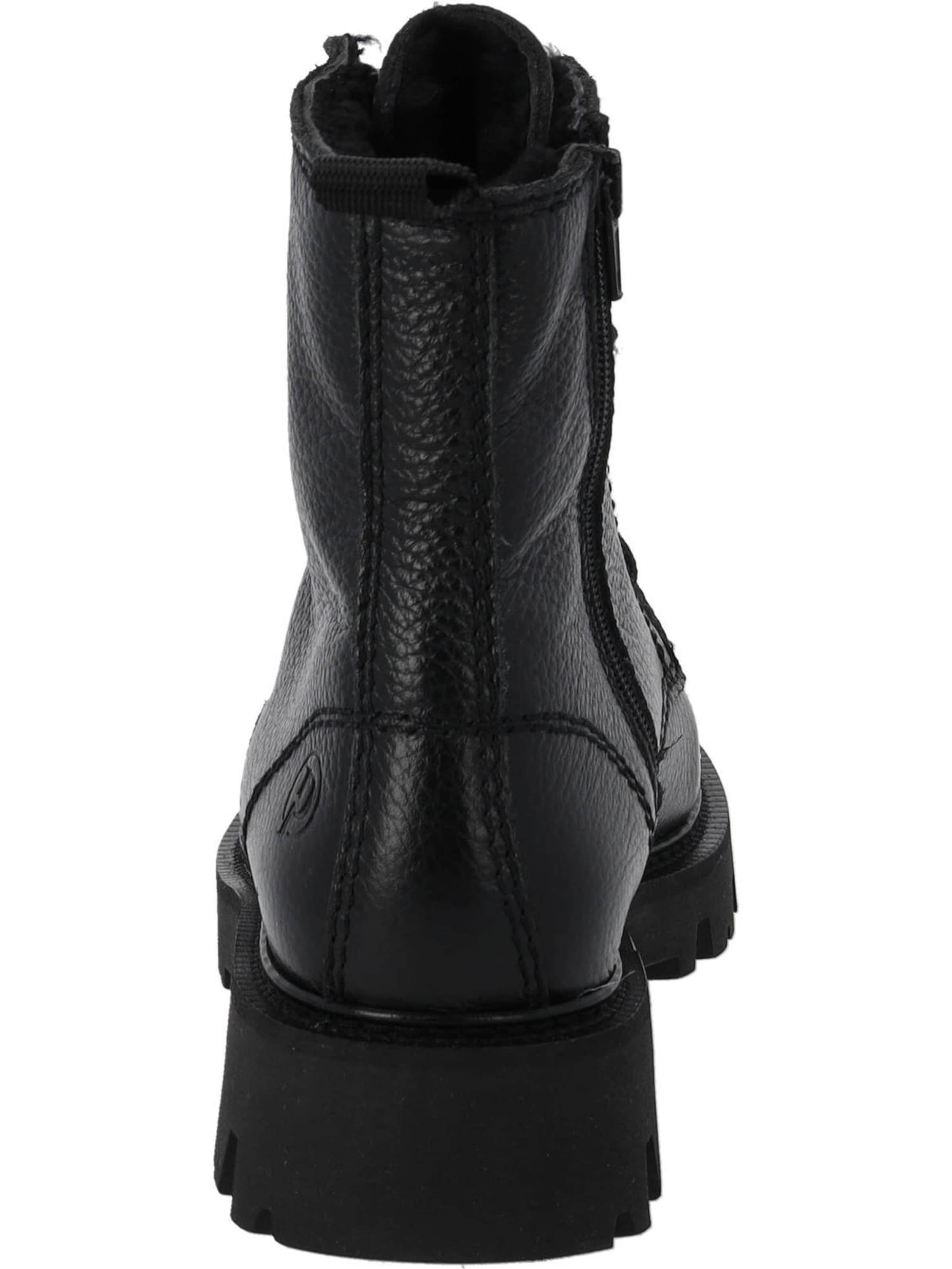 Ghete cu șireturi 'Phessis' de la Palado pe negru