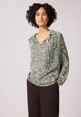 STREET ONE Blouse in Green: front