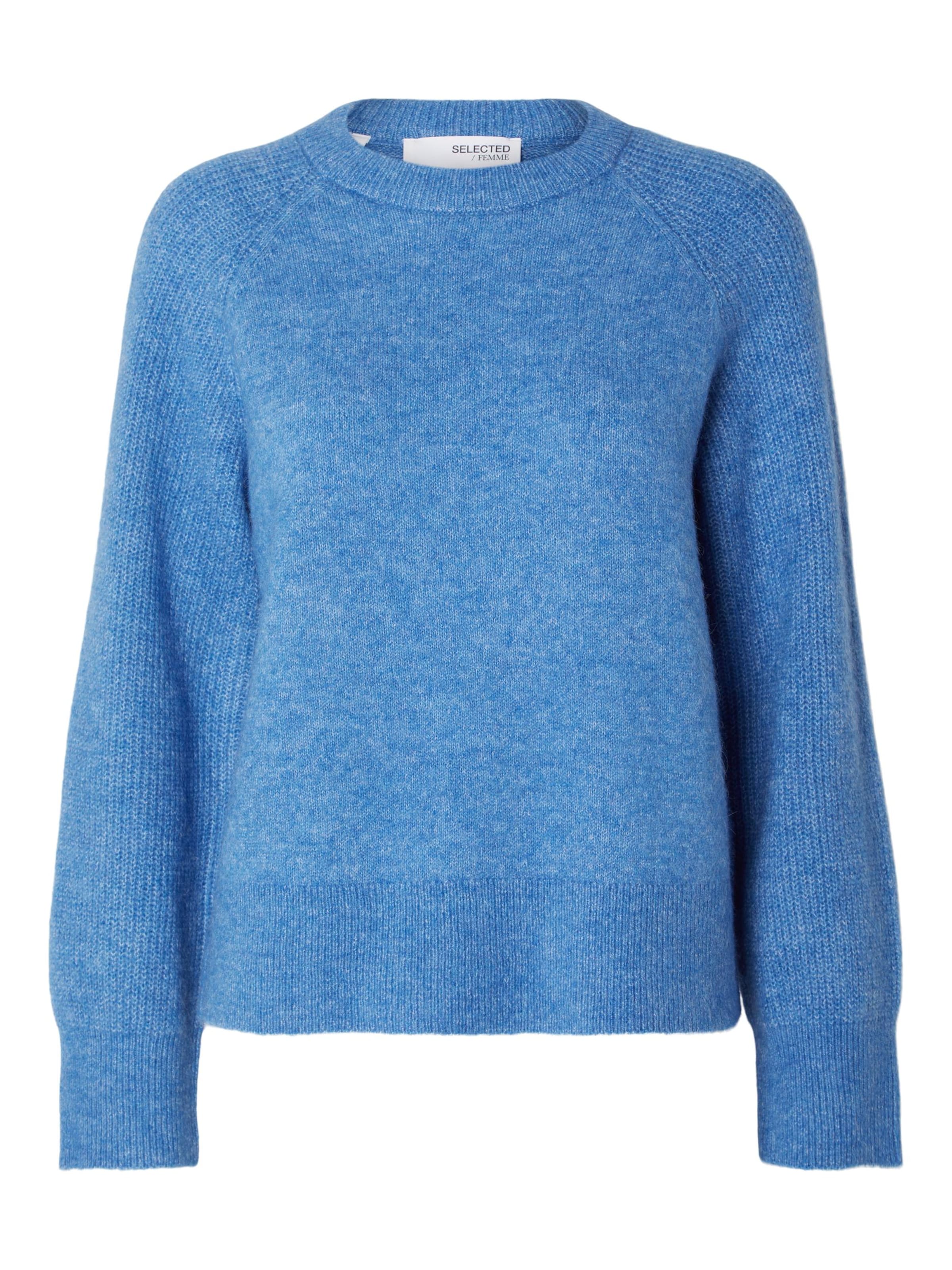 SELECTED FEMME Trui RENA in Blauw ABOUT YOU
