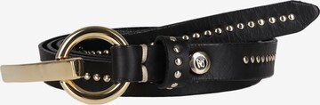 b.belt Handmade in Germany Riem 'Cher' in Zwart: voorkant