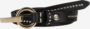 b.belt Handmade in Germany Belt 'Cher' in Black: front