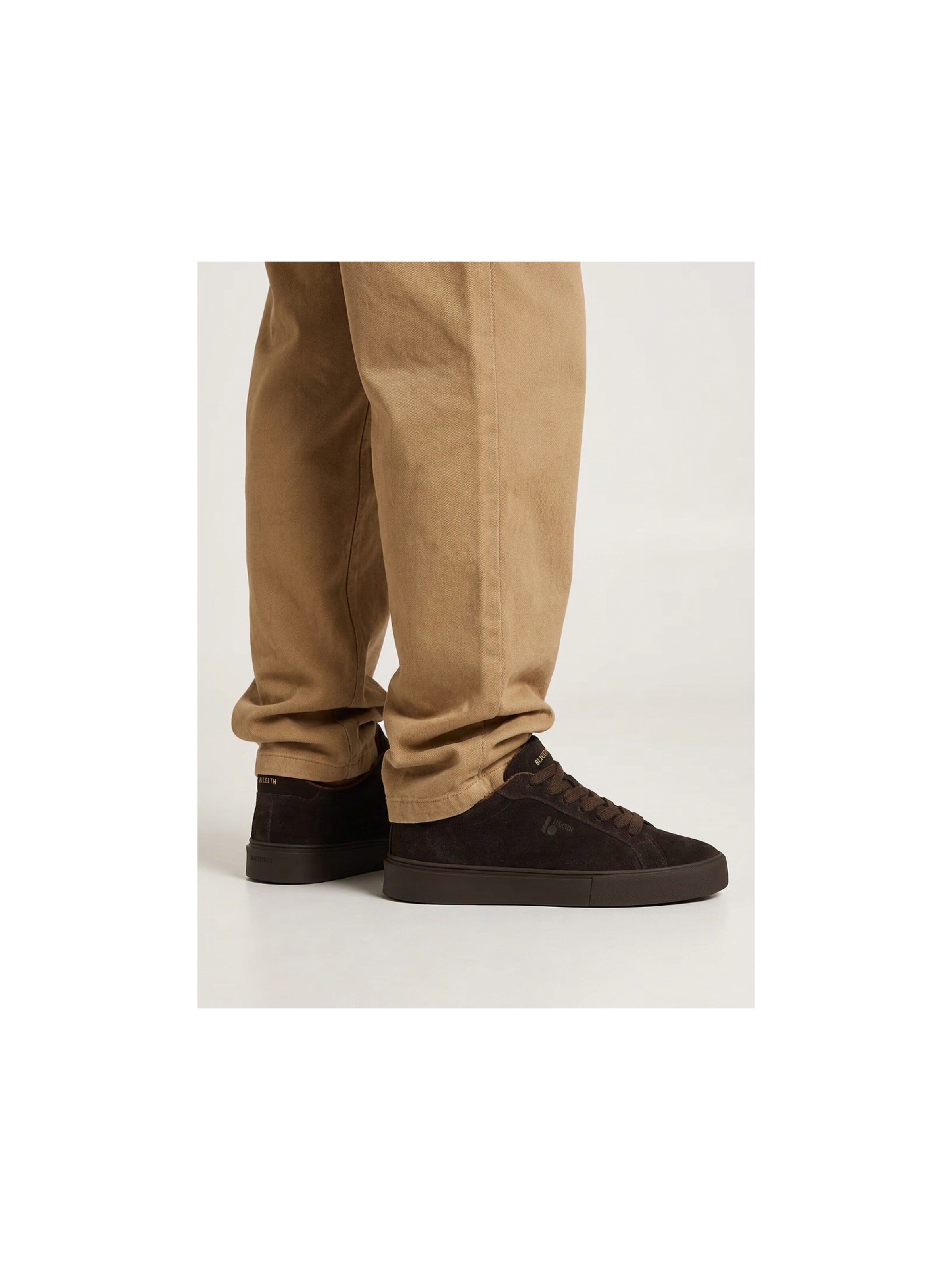 BLACKSTONE Platform trainers 'QUARTZ ZEN' in Brown