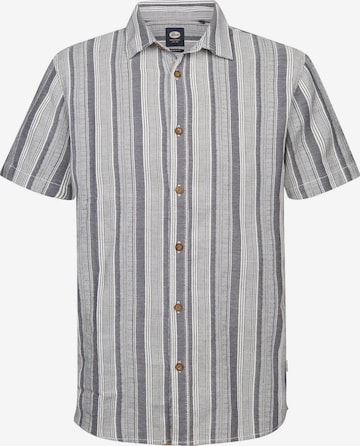 PETROL INDUSTRIES MEN Regular Fit Hemd in Blau: Vorderseite