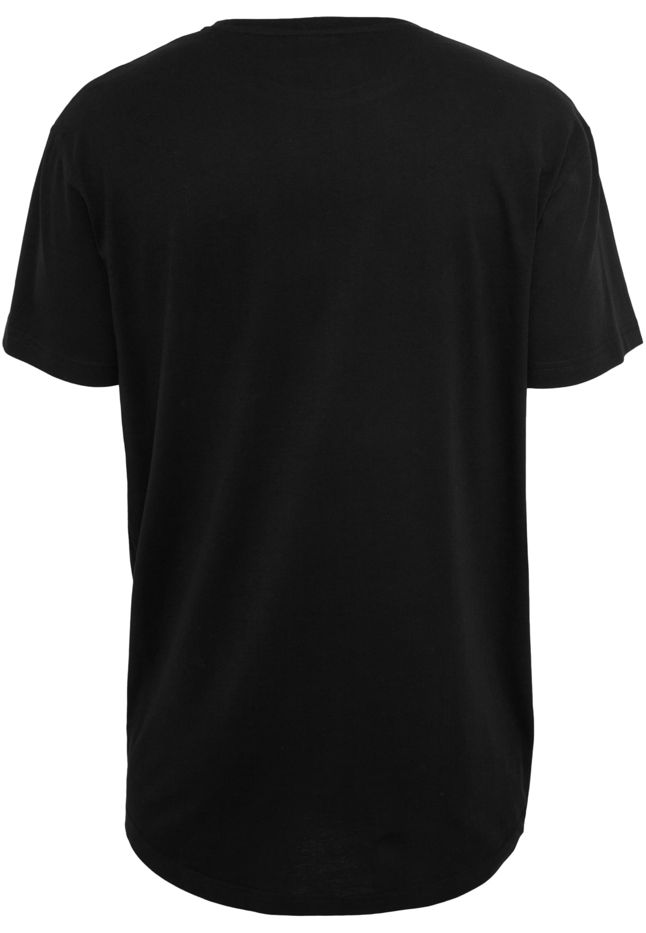 MT Men T-Shirt 'Raised By The Streets' in Schwarz