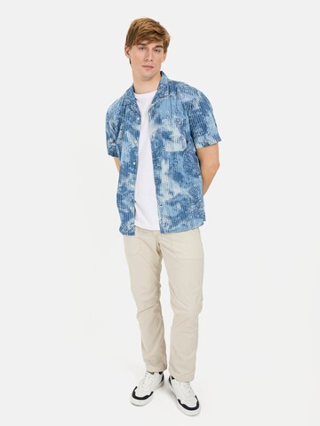 CAMEL ACTIVE - Ajuste regular Camisa en azul